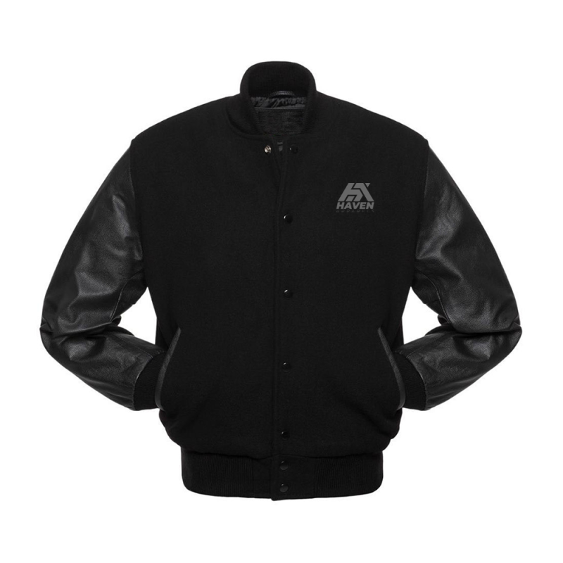 Black Varsity jacket